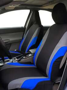 9PCS/4PCS Universal Car Seat Covers Full Set, Waterproof Sporty Breathable Seat Protectors With Removable Headrest Covers, Airbag Compatible, Easy Installation For Auto Interior Protection & Decoration - ZYT[Style 8] - View 6