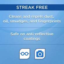 Streak-Free Lens Cleaner 8 Oz Spray Bottle, 1 Count