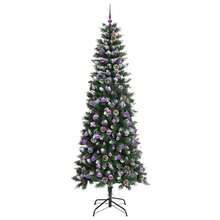 Künstlicher Weihnachtsbaum mit 300 s Grün 96 x 96 x 240 cm - Grün - Übersicht 3