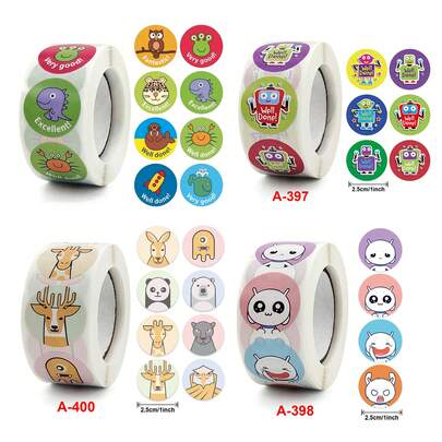 500 قطعة ملصقات كرتونية وأنمي متعددة الأغراض، ألعاب تعليمية، ملصقات حيوانات للتعلم المبكر، ملصقات زخرفية للأعياد، ملصقات مكافأة للمعلمين للأطفال، ملصقات مكافأة للانضباط الذاتي، ملصقات زخرفية لتغليف البسكويت/الكعك/المشروبات، ختم المظاريف، ملصقات زخرفية لمستلزمات المكتب التجاري، ملصقات زخرفية لتغليف صناديق الهدايا، ملصقات زخرفية رقمية