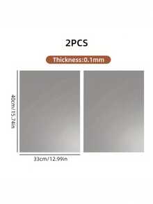 [Maty do grilla] Zestaw 2 mat do grilla odpornych na wysoką temperaturę – wielokrotnego użytku i łatwe do czyszczenia, odpowiednie do piekarników i grilli, akcesoria kuchenne z powłoką zapobiegającą przywieraniu - Wielokolorowa mata do grilla - Zobacz 8