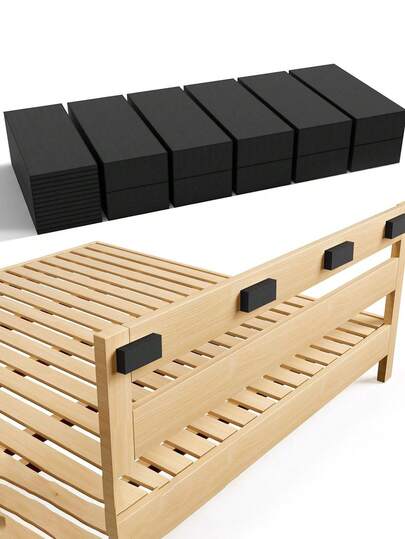 10/5/1pc Eva Foam Furniture Sofa Shock Absorber Pad,High-Density Foam Wall Protector Set,Suitable For Shockproofing Sofas, Benches, And Walls - Durable Furniture Padding For Beds & Sofas, Scratch & Damage Prevention, Matte Finish, Self-Adhesive, No Power Needed, Furniture Pads For Bed