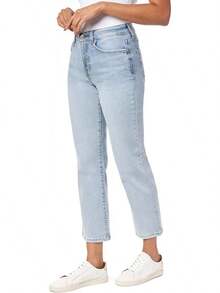Kensie Jeans The Ella High-Rise Straight Leghalloween - Pace - View 8