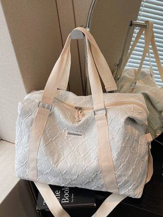 [デュアルツインデクラレーション | アーバントラベルハンドバッグセット]通勤とトラベルの多様な美学を解放する、ダブルハンドル、調整可能な肩紐で手提げとボディバッグを自由に使い分け可能。両モデルに大容量設計を採用