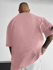 男士休闲百搭简约图案印花短袖T恤