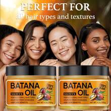 买一送一！4.3盎司巴塔纳护发油，纯正洪都拉斯巴塔纳果提取物植物油，有助于强健发根，消除分叉，持久抗毛躁，轻盈不油腻配方，滋养秀发，改善卷度，令秀发更浓密、更强韧、更健康。男女通用 - 120g/4.3oz - 查看 5