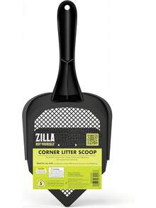 Zilla Reptile Terrario Ropa de cama Sustrato Arena Limpiador Esquina Scoop - 1 - Ver 3