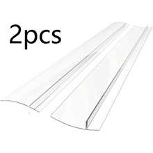 2PCS Stove Counter Cover Kitchen Seal, Stove Top Seal, Organic Silicon High Temperature Resistant Kitchen Gap Strip, Oil And Dirt Resistant Gas Stove Gap Soft Sealing Strip Silicone Gap Plug Kitchen Stove Counter Gap Cover - Flexible Stove Space Filler,Silicone Kitchen Stove Counter Gap Cover Long & Wide Gap Filler (2 Packs) Seals Spills Between Counters, Stovetops, Washing Machines, Oven, Washer,Heat-Resistant And Easy Clean - Multicolor - View 14
