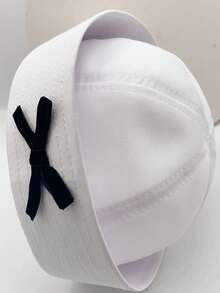 1 pièce Casquette de marin infirmière avec nœud papillon, design d'écharpe de marin rose, légère et confortable à porter, parfaite pour les fêtes à thème, le cosplay, les sorties quotidiennes et les cadeaux de vacances