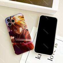 Funda de teléfono Funda de teléfono K-Kenshin Compatible con 17 R-Rurouni 16 15 14 13 12 11 Plus Pro Max Mini Cubierta brillante HD Película protectora dura - Compatible con Funda 17, Funda 17 Pro, Funda 17 Pro Max - Z3 - Ver 2