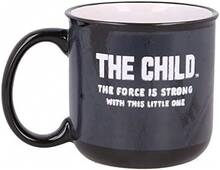 Stor 400 ML CERAMIC BREAKFAST MUG IN THE CHILD MANDALORIAN GIFT BOX - Black - View 2