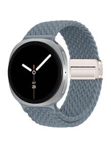 Brazalete de bucle trenzado magnético de metal para deportes, pulsera para Galaxy Watch 8 de 40 mm y 44 mm, banda magnética para Galaxy 8 Classic de 46 mm, correa de nailon - Galaxy Watch 8 - Ver 13