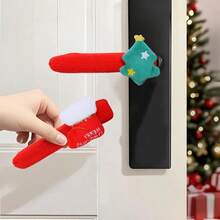 1 peça/4 peças Decorações de Natal para Maçanetas de Porta, Luvas de Papai Noel para Maçanetas, Decorações para Árvore de Natal, Capas Protetoras para Maçanetas de Porta, Decorações de Natal, Decorações para Ambientes, Decoração de Natal, Enfeites de Natal, Decoração de Inverno, Decoração Festiva para Casa, Isolamento Térmico, Festas de Amigas, Decoração para Cachorros, Carnaval, Decorações para Festas - Multicolorido - Ver 6