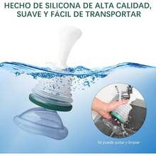 LEKOU 2PCS Dispositivo De Rescate De Asfixia Portátil Profesional, Dispositivo Anti Asfixia Para Capacitación En Primeros Auxilios En  De Asfixia, Dispositivo De Asfixia Para Adultos y Niños - 1 - Ver 7