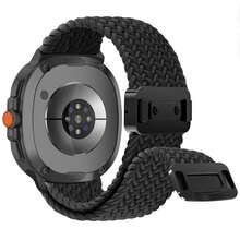 Brazalete de bucle trenzado magnético de metal para deportes, pulsera para Galaxy Watch 8 de 40 mm y 44 mm, banda magnética para Galaxy 8 Classic de 46 mm, correa de nailon - Galaxy Watch 8 - Ver 8