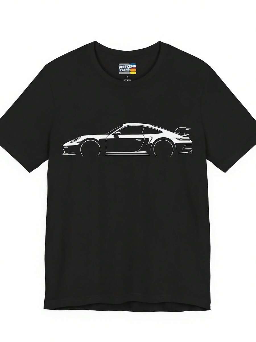 911 Shirt W 992 GT3 Silhouette 911 GT3 Model Years 2020 2021 2022 2023 2024 2025 Prsche Graphic TShirt Car Lover Gift - 款式15 - 查看 1