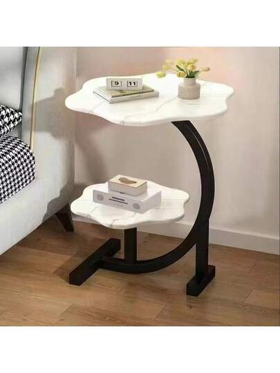 Coffee Tafel Next To The Living Room, Shelf, Nordic Verlichting Luxe Bedside, Moderne Bedside Table, Sofa Side view 3