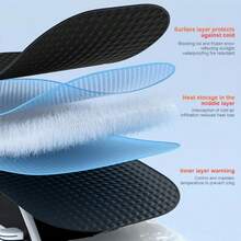 Magnetische Windschutzscheiben-Abdeckung mit erweiterter Oxford-Tuch Schneeabdeckung Extra-Groß, verstärkte Winter Frontscheiben Schneeabdeckung frostbeständig und kälteresistent Oxford-Gewebe, windabweisende Befestigungsriemen, Rückspiegel-Schutz, Anti-Eis/Frost Design, reflektierende Sicherheitsstreifen, UV- und Sonnenschutz, passend für die meisten Fahrzeugmodelle, einfache Installation, Winter Kfz-Zubehör