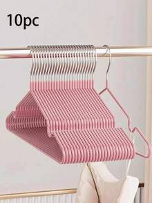 20/10 Piece Pack, Non-Slip Heavy Duty Hanger, (15.75" X 7.87"), Black Non-Slip Heavy Duty Hanger, Bedroom Supplies, Storage Supplies, Bedroom And Wardrobe Quality Durable Storage Solution - No Strenuous Hanging, Space Saving Design, Perfect For Life,Room Decoration