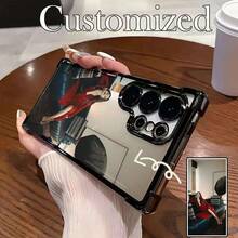 1 carcasă de telefon TPU groasă personalizată, cu 4 colțuri, anti-cădere, husă de telefon cu model personalizat, husă de telefon personalizată cu fotografie, husă de telefon personalizată cu imagine, husă de telefon personalizată cu imprimeu, satisface nevoile clienților!