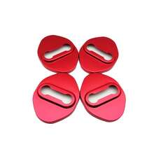 4pcs Car Door Lock Protector Covers, Anti-Rust Plastic Cushion For BMW F30 Audi A3, Universal Car Door Accessory Protection Sleeve - Multicolor - View 9