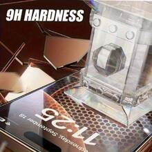 [2+2] 2-Pack High-Definition Screen Protector + 2-Pack Camera Screen Protector. Compatible With IPhone 17/17 Air/16e/16/15/14/13/12/Plus/Pro/Pro Max. High-Definition, Scratch-Resistant, Fingerprint-Resistant, Bubble-Free Installation. Glossy Finish For Durable Protection., Sparkly Screen Protector, Cell Phone Screen Protector, Bling Screen Protector, Bubblefree Application, Sleek Phone Shield, Highdefinition Clarity, Durable Phone Film, Tempered Glass Protector, Phone Guard, - Nhiều màu - Xem 4