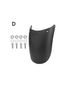 Universelle Motorrad Verlängerung für vorderes und hinteres Schutzblech sowie Vorderrad Spritzschutz für Motorräder - Schwarz - Übersicht 12