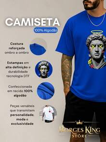 Men's Set: Basketball Bear Printed T-Shirt + Black Tactel Bermuda Shorts - 紫色 - 查看 8