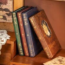 镀金复古优雅精装笔记本，高品质装饰笔记本，礼物之选 - 均碼 - 查看 8