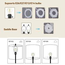 1 pieza Pantalla de lámpara de tela, pantalla de lámpara de repuesto universal, estilo moderno clásico, adecuada para lámpara de mesa, lámpara de pie, lámpara colgante, dormitorio, sala de estar, decoración del hogar, decoración de oficina - Multicolor - Ver 8