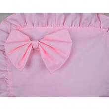 1 chiếc tạp dề nhà bếp/ăn uống dành cho nữ, thiết kế nơ dễ thương, thời trang và vui nhộn cho mùa Giáng sinh (Màu hồng) - Hồng - Xem 6