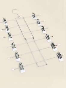 六层360°旋转裙架，节省空间的带夹子衣架，衣柜收纳架，适用于家庭、办公室、宿舍、旅行、洗衣房 - 彩色 - 查看 14