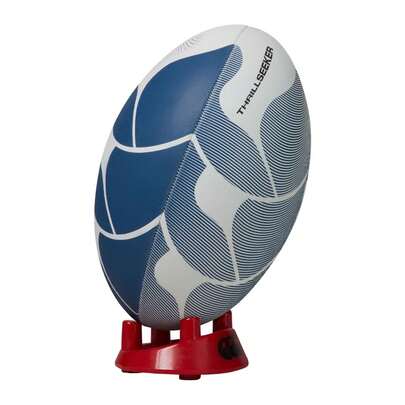 Canterbury of New Zealand Thrillseeker Rugby Ball (White/Blue) - 100% Mixed - (RD3312)