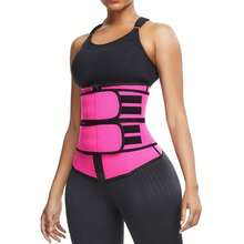 Abdominal Belt, Sports Belt, Fitness Waist Belt,Men's And Women's Waist Belt, Squat Belt, - Hoa hồng đỏ-L - Xem 3