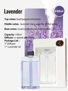 Automatic Aromatherapy Diffuser Mist For Home, Room, Bedroom, Office, Hotels - Long Lasting Deodorizer And Air Freshener - Choice Of Fragrance Oils - Quiet Ultrasonic Diffuser - Mini Portable Aroma Diffuser