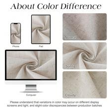 Oatmeal Linen Shower Curtain, Cloth Textured Fabric Shower Curtain Set, Simple Elegant Modern Farmhouse Country Ultra Thick Bath Curtains For Bathroom,Water Repellent,54x78{"Color_name":"Oatmeal","Size_name":"54\"Wx78\"L(Packof1)"} - 多色6 - 查看 5