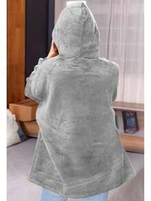 Women Lounge Robes - Jasper Grey - View 4