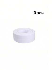 1 Roll Waterproof Toilet Caulk Strip - Self-Adhesive Sealing Tape For Kitchen And Bathroom - Waterproofing Solution To Avoid Wetness, Beautiful Seam Stickers For Workshops, Easy To Clean And Mildew-Resistant Bathroom Accessories Bathroom Tools - White - View 13