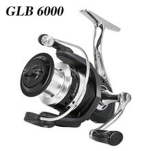 BILLINGS 旋转渔线轮，金属旋转渔线轮，CNC 铝制线轴，最大阻力 12KG，5.2:1 齿轮比，顺滑强劲的淡水咸水渔线轮，具有即时反向功能 - 彩色 - 查看 10