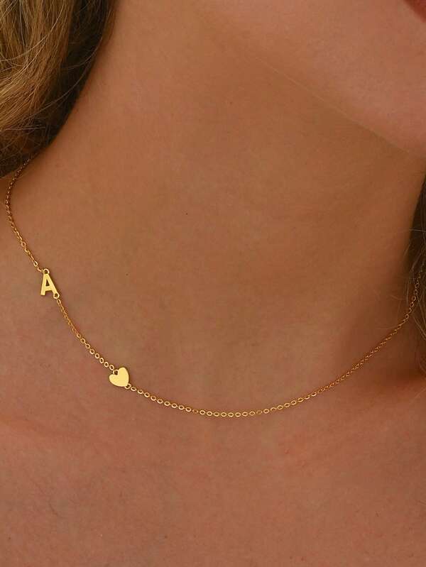 1pc S925 Sterling Silver Cubic Zirconia Inlaid Hollow Square Letter Design Pendant Necklace, Fashionable Minimalist Style Clavicle Chain, Suitable For Dates, Small Gatherings, Daily Wear, Birthday, Valentine's Day Gift