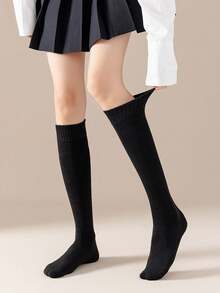 4 pares/2 pares/1 par Calcetines de lana gruesos para mujer, cálidos para uso diario y atuendos en casa