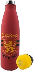Cinereplicas  - Botella de agua aislada de acero inoxidable de 500 ml  Vamos - Licencia Oficial - Rojo - Ver 3