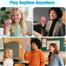 Sensory Squish Toys With Malt Sugar-Filled High-Density Gel Filling - Heavy-Duty Plastic Squeeze Balls For Kids & Adults, Multicolor - Fidget Toys, Classroom Prizes, Birthday Party Favors, Durable & Washable, Textured Rippling Sensory Experience, Undulating Mellow Touch, Super Solid Squishy For & Focus Games - 紫色 - 查看 9