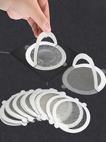 1 szt. łapacz włosów do odpływu prysznicowego, filtr odpływowy, filtr do słuchawki prysznicowej, akcesoria łazienkowe, wystrój łazienki - Wielokolorowe - Zobacz 2