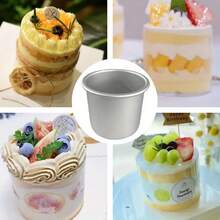 Aluminum Alloy Cake Mold With Removable Bottom And A Circular Raised Design – Perfect For Making Cheesecakes, Tartlets, And More – Easy To Remove From The Mold, Even Heat Distribution, Dishwasher And Oven . - Nhiều màu - Xem 8