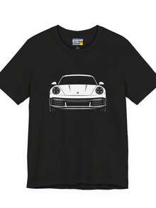 911 Shirt W 992 Front Silhouette  Carrera S 4S GTS Years 2020 To 2025 Prsche Graphic TShirt Car Lover Gift - 款式14 - 查看 1