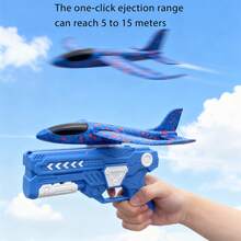 Outdoor Game Foam Dart Airplane, Parent-Child Interactive Foam Airplane Shooting Toy, Throwing Foam Airplane, Children's Birthday Gift For Boys And Girls - Multicolor - View 5