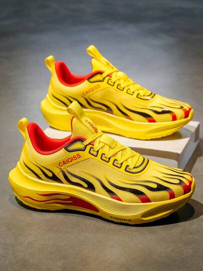 L.S.W.P 男士轻便透气跑鞋 - 低帮稳定设计，耐用橡胶鞋底，适合公路、越野和健身训练 - 四季舒适，尺码齐全，男女通用，运动休闲鞋