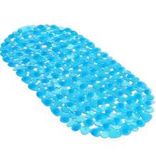 NF0040032 MULTICOLOR. MEDIDAS 62x32cm -ALFOMBRA PARA BAÑO ANTIDESLIZANTE CON VENTOSAS FUERTES PARA EVITAR CUALQUIER DERRAPE. ES ADECUADO PARA BAÑERAS Y REGADERAS, FÁCIL DE LIMPIAR Y DURADERO. - Multicolor - Ver 4