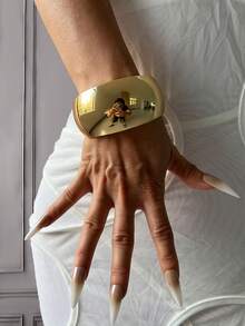 3 buc brățări vintage cu manșetă, brățări aurii, brățări late, brățară groasă cu farmec, set de brățări, brățară lată, stil punk gros, luxos și unic pentru ea, pentru decor zilnic, petrecere, banchet